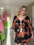 Tie dye Mini Dress Made in India