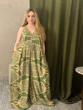 Olive Bohemian Jumpsuit