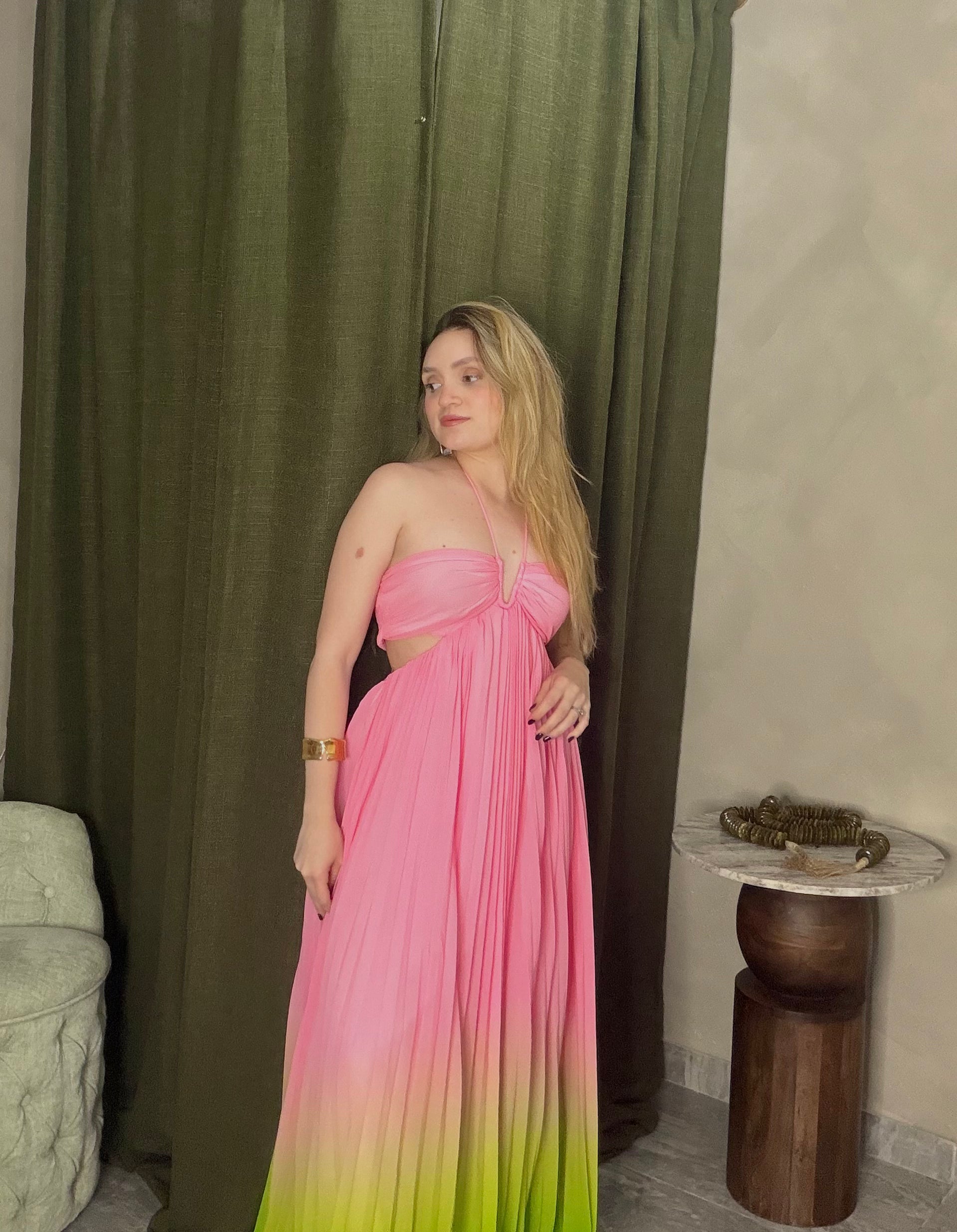 Watermelon Maxi Dress