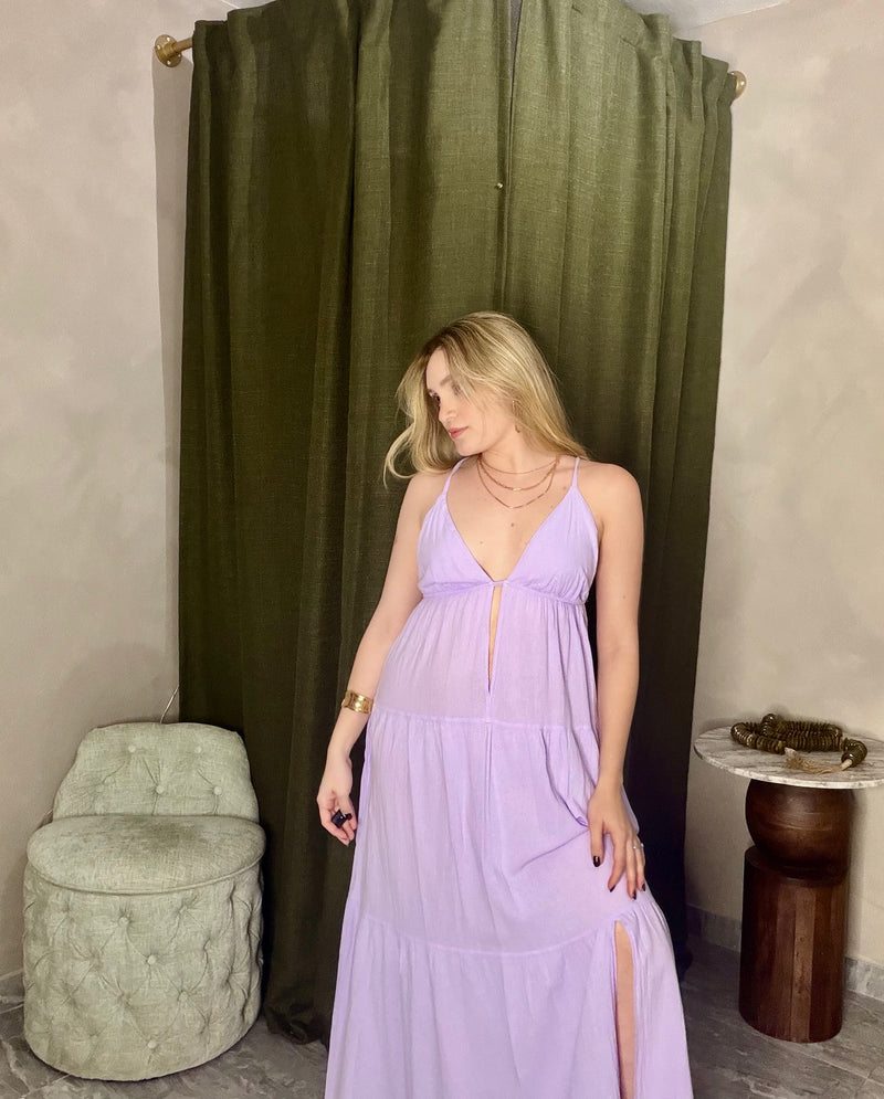 Lila Summer Dress