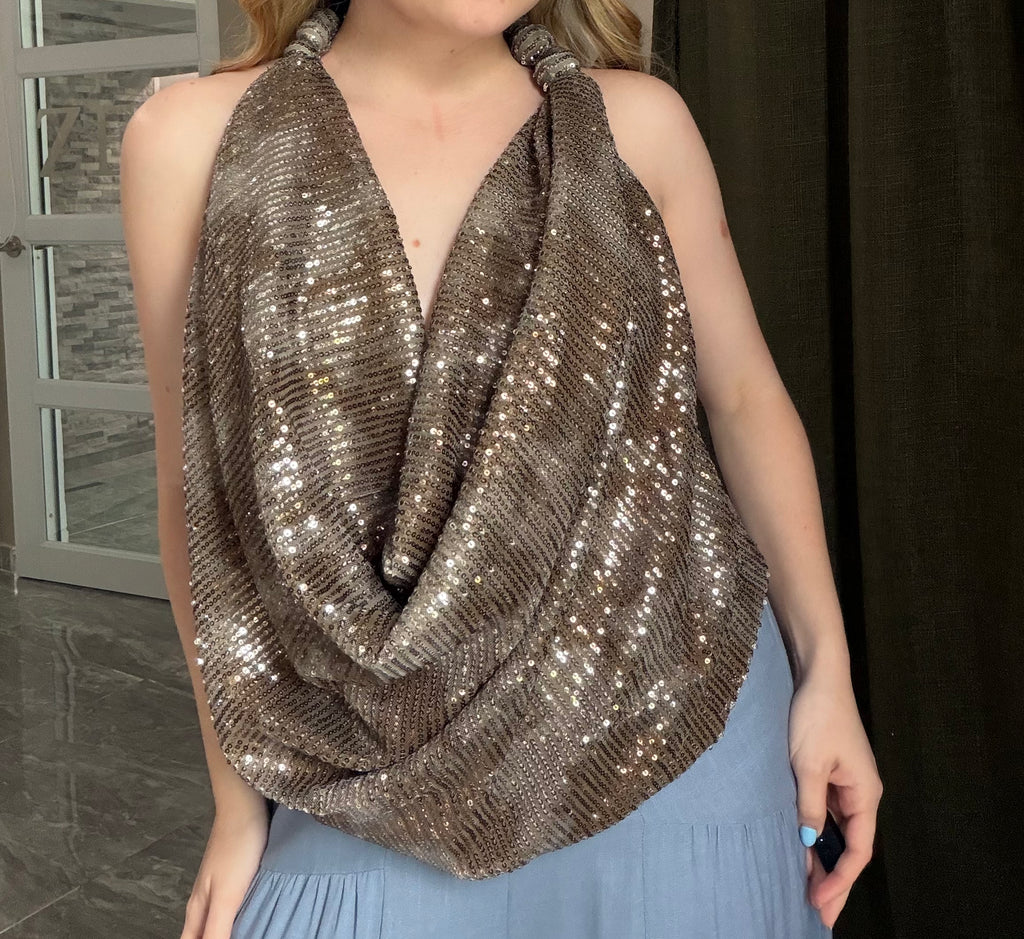 Shimmer Halter Top
