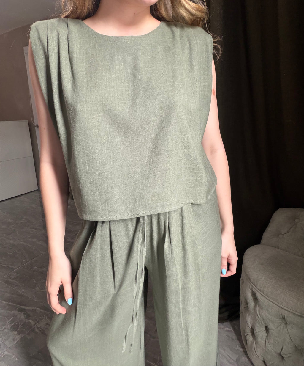 Olivia Linen Set